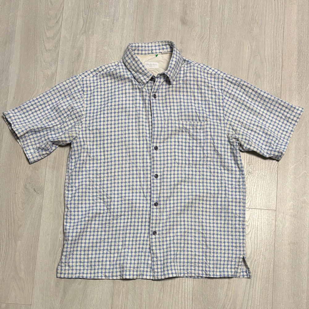 🔥BUNDLESALE Men's L Silk Casual Button-Down Shirt